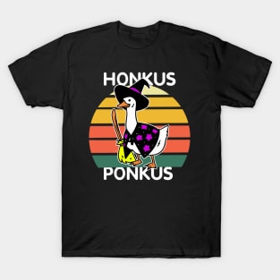 punkus ponkus duck funny Halloween T-Shirt